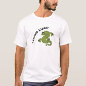 Springen der Eidechse T-Shirt (Vorderseite)