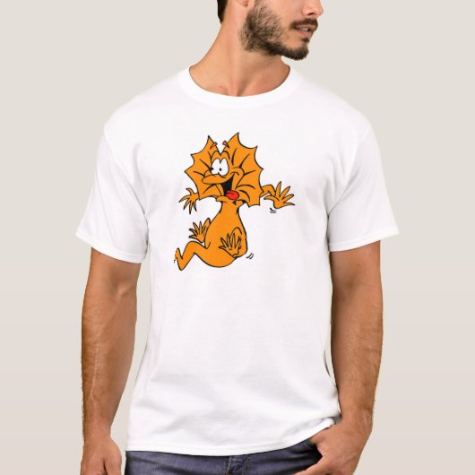Springen der Eidechse T-Shirt (Vorderseite)