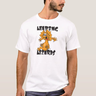 Springen der Eidechsen T-Shirt