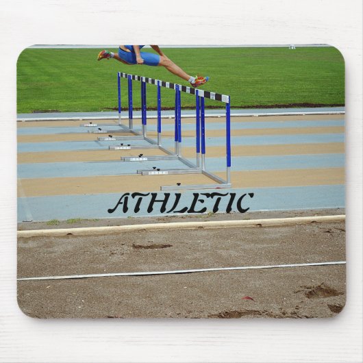 SPRINGEN DER HINDERNISSE MOUSEPAD (Vorne)