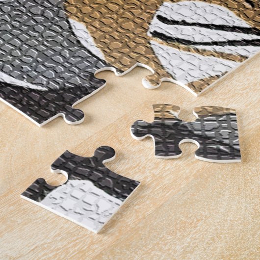 Springen der Jagdhunde Puzzle (Seite)