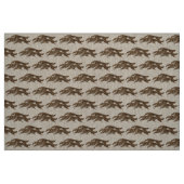 Springen des Borzoi-Gewebes Stoff (Fat Quarter (45,7 x 55,9 cm))