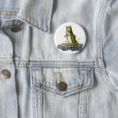 Springen des Forellenbarschs Button (Beispiel)