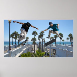 Springen des Gap-Plakats Poster