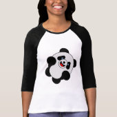 Springen des Pandas T-Shirt (Vorderseite)
