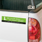 Springen des Tänzers Autoaufkleber (Auf Lkw)