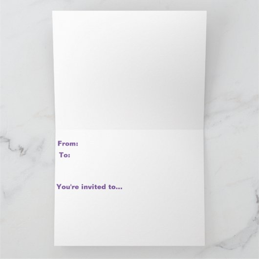 Springen im Raum Dankeskarte (Innenseite)