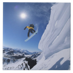 Springen in den Snake Creek Canyon von Clayton 2 Fliese