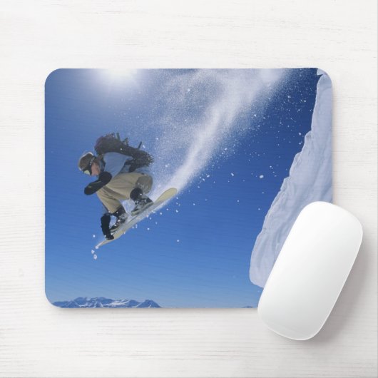 Springen in den Snake Creek Canyon von Clayton 3 Mousepad (Mit Mouse)