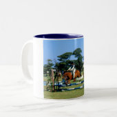 Springen in Jersey anzeigen Zweifarbige Tasse (Vorderseite Links)