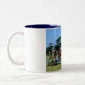 Springen in Jersey anzeigen Zweifarbige Tasse (Links)