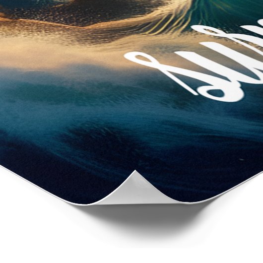 Springen in Träume Poster (Ecke)