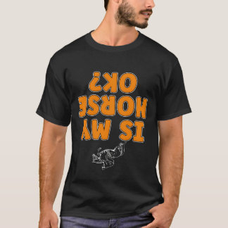 Springen Ist Mein Pferd Okay Equine Springreiter v T-Shirt