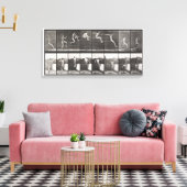 Springen, Laufen, Springen 1887 Edweard Muybr Leinwanddruck (Insitu (Wohnzimmer))