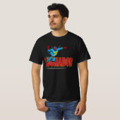 Springen Luchador T-Shirt (Vorne ganz)
