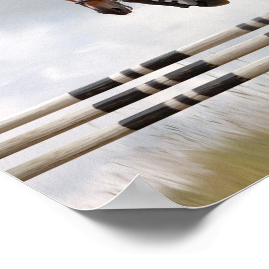 Springen Poster (Ecke)