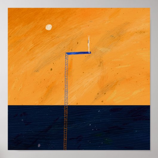 springen poster (Vorne)