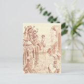 springen postkarte (Stehend Vorderseite)