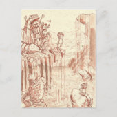 springen postkarte (Vorderseite)