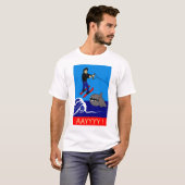 springen Sie den Haifisch T-Shirt (Vorne ganz)