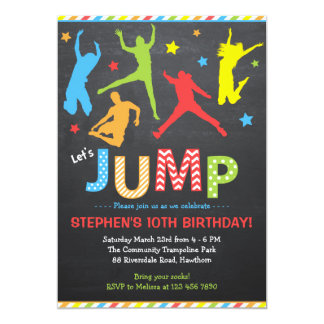 Trampolin Grußkarten & Einladungen | Zazzle.de