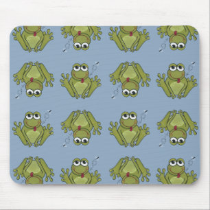 Springen Sie für Freude Mousepad
