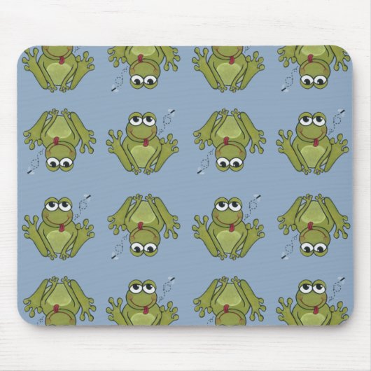 Springen Sie für Freude Mousepad (Vorne)