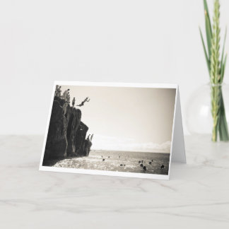 Springen Sie Gruß Feiertagskarte