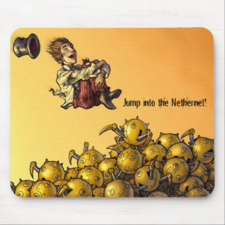 Springen Sie herein! Mousepad