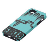 Springen Sie, spinnen Sie, iPhone SK8 Fall Case-Mate iPhone Hülle (unten)