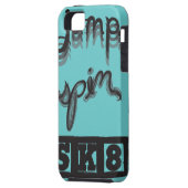 Springen Sie, spinnen Sie, iPhone SK8 Fall Case-Mate iPhone Hülle (Rückseite Links)