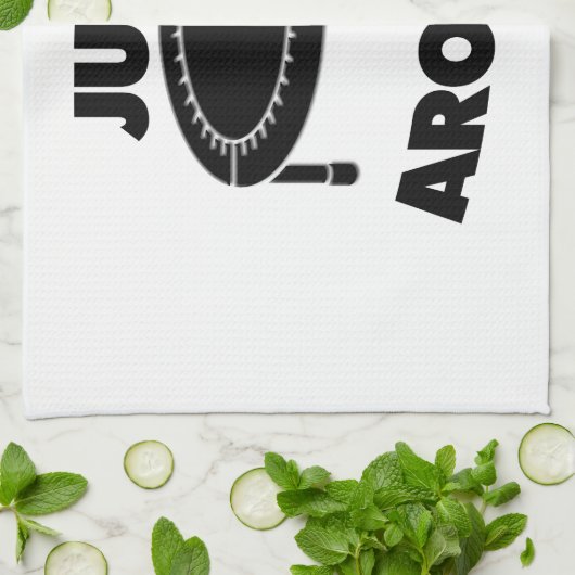 Springen Sie um Trampoline Küchentuch (Gefaltet)