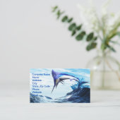 springen visitenkarte (Stehend Vorderseite)