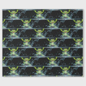 Springen von Fröschen in Wasserschrott Geschenkpapier (Flach)