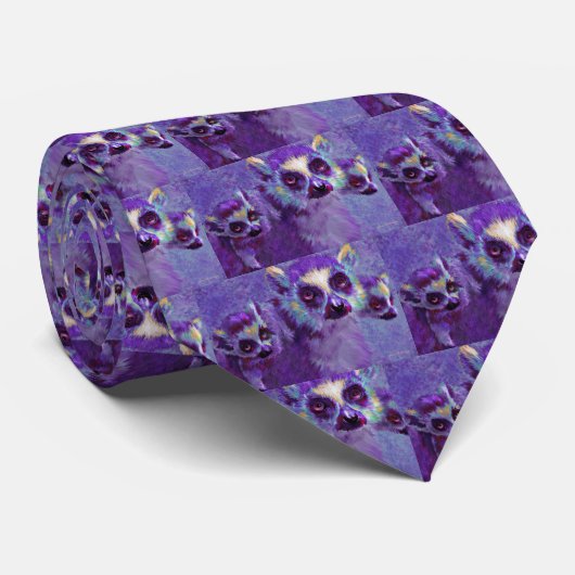 Springen von Lemurs Krawatte (Gerollt)