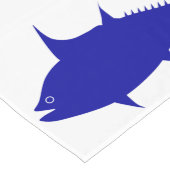 Springende Fische Großer Tischläufer (Ecke)