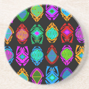 Springende Frösche Getränkeuntersetzer