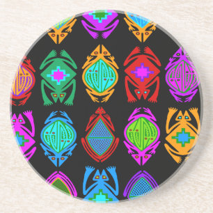 Springende Frösche Getränkeuntersetzer