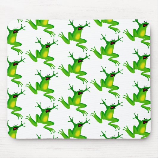 Springende Frösche Mousepad (Vorne)