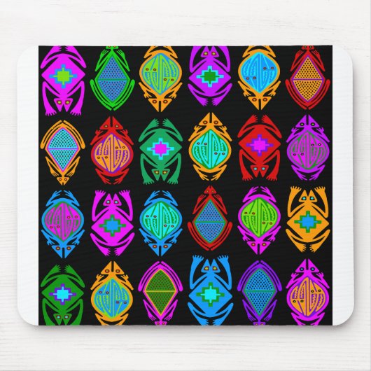 Springende Frösche Mousepad (Vorne)