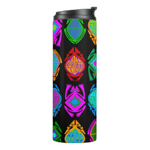 Springende Frösche Thermosbecher