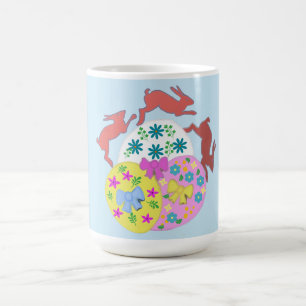 Springende Hasen Kaffeetasse