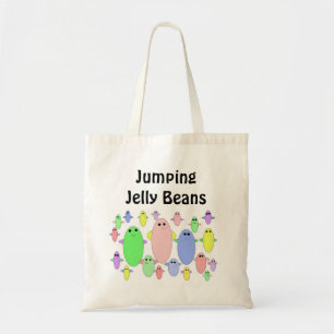 Springende Jelly Beans Tragetasche