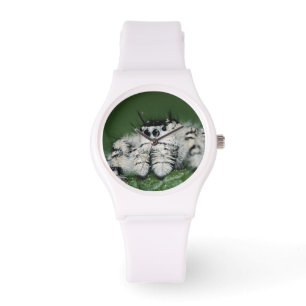 Springende Metaphid-Spinne Armbanduhr