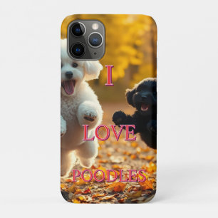 Springende Pudel-Welpen Case-Mate iPhone Hülle
