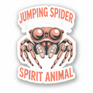 Springende Spider-Kunst für Männer Frauen Kinder, Aufkleber