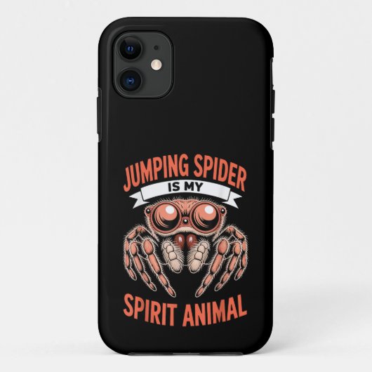 Springende Spider-Kunst für Männer Frauen Kinder, Case-Mate iPhone Hülle (Rückseite)