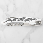 Springender Borzoi-Korkenzieher Kellnermesser (Rückseite)