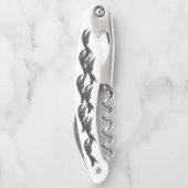 Springender Borzoi-Korkenzieher Kellnermesser (Rückseite)