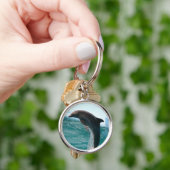 Springender Delphin-Schlüsselanhänger Schlüsselanhänger (Hand)